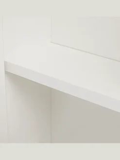 Bad-Spiegelschrank NAVARRA in Weiß/Silber - (W) 80 x (H) 70 x (L) 14 cm