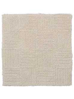 Badvorleger in Creme - (L)60 x (B)60 cm