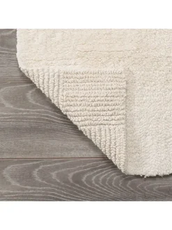 Badvorleger in Creme - (L)60 x (B)60 cm