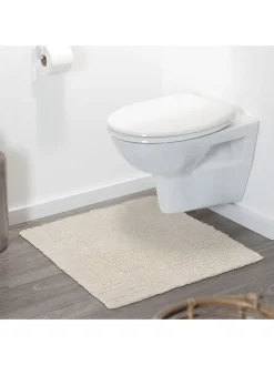 Badvorleger in Creme - (L)60 x (B)60 cm