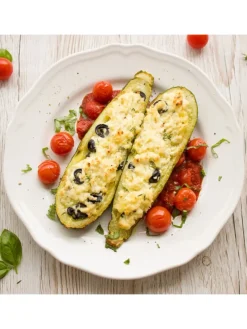 Baguetteblech aus Edelstahl in silber - 38cm