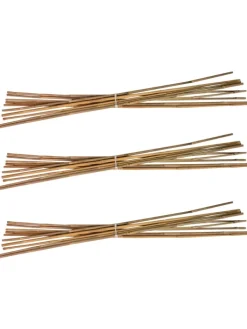 Bambusstäbe 120 cm in Braun