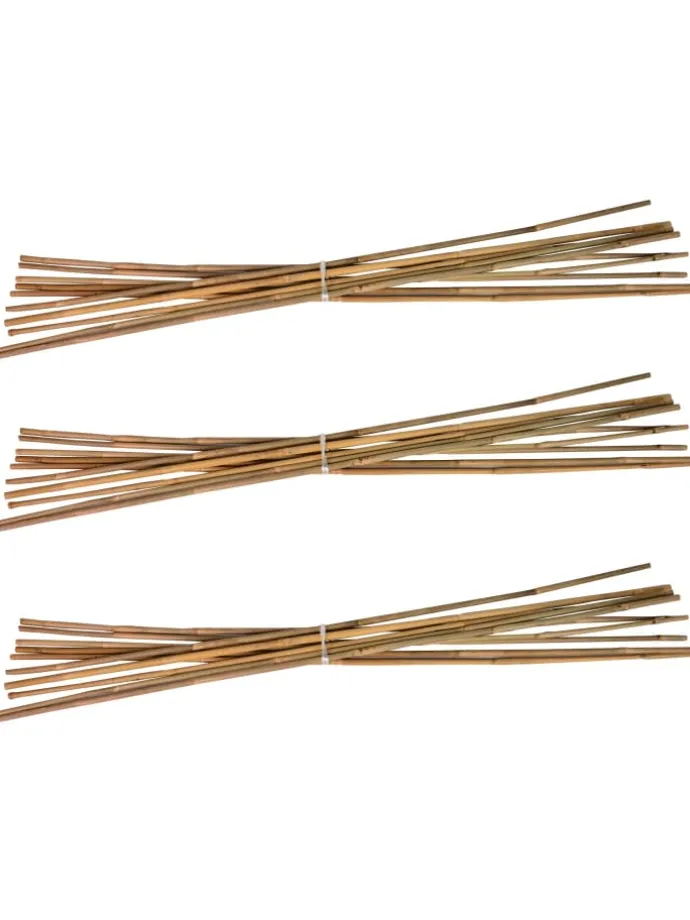 Bambusstäbe 120 cm in Braun