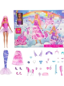 Barbie Adventskalender Winter Fairytale in Mehrfarbig ab 3 Jahre