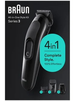 Barttrimmer "Series 3 - SK3400 Styling Kit" in Schwarz