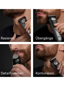 Barttrimmer ''Series 9'' in Chrom