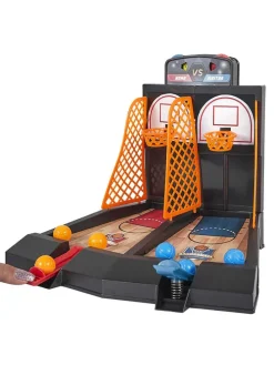 Basketballspiel in Schwarz/ Orange - (L)41,5 cm