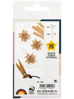 Bastelpapier für Mini-Fröbelsterne 