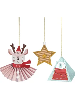 Bastelset "Fröhliche Festtage" in Bunt