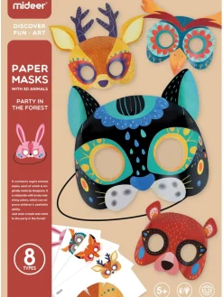 Bastelset "Tiermasken" - ab 5 Jahren