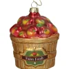 Baumschmuck "Apple Crate" in Gold/ Rot - (H)9,5 cm