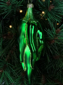 Baumschmuck "Chili Pepper" in Grün - (H)14,6 cm