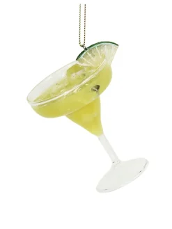 Baumschmuck "Cocktail Margarita" in Gelb - (H)8 cm