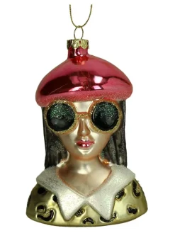 Baumschmuck "Fashion Lady" in Bunt - (H)12,5 cm