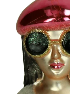 Baumschmuck "Fashion Lady" in Bunt - (H)12,5 cm