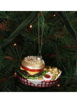 Baumschmuck "Hamburger Fries" in Bunt - (B)10 cm