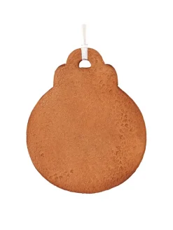 Baumschmuck in Hellbraun - (B)8 x (H)10 cm