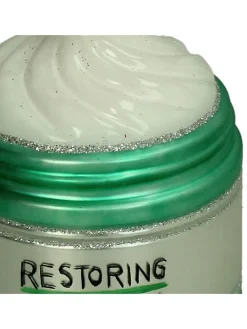 Baumschmuck "Restoring Mask" in Grün - (H)8 cm