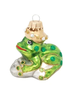 Baumschmuck-Glasornament in Grün