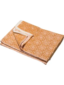 Baumwolldecke "Jade - Afrika" in Gelb