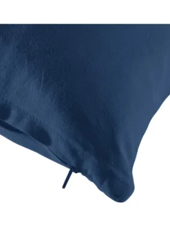 Baumwolle Kissenhülle Seattle in dunkelblau