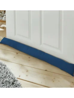 Baumwolle Zugluftstopper Seattle in dunkelblau