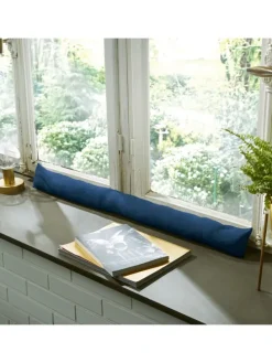 Baumwolle Zugluftstopper Seattle in dunkelblau