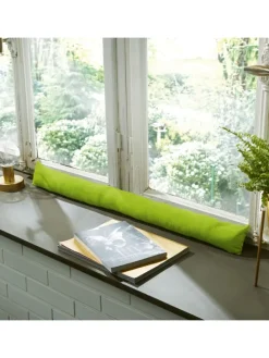 Baumwolle Zugluftstopper Seattle in apfelgrün