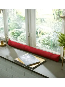 Baumwolle Zugluftstopper Seattle in rot