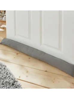 Baumwolle Zugluftstopper Seattle in grau