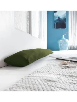 Baumwolle Zugluftstopper Seattle in dunkelgrün