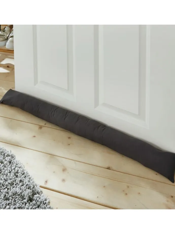 Baumwolle Zugluftstopper Seattle in anthrazit