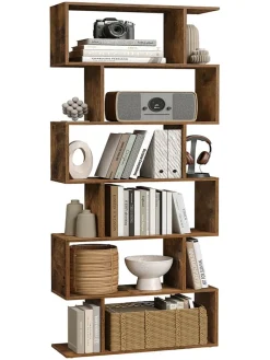 Bücherregal in Braun - (B)70 x (H)191,6 x (T)24 cm