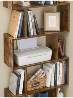 Bücherregal in Braun - (B)70 x (H)191,6 x (T)24 cm