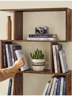 Bücherregal in Braun - (B)70 x (H)191,6 x (T)24 cm