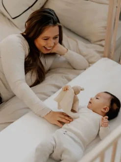 Beistellbett Matratze Cloud Air Rollen & Umbauseite - natur - Dreamy 4 in 1 Bett