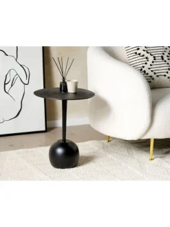 Beistelltisch EUCLA in Schwarz - (W) 40 x (H) 49 x (L) 40 cm