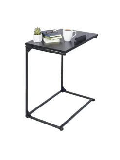 Beistelltisch in Schwarz - (B)55 x (H)66 x (T)35 cm