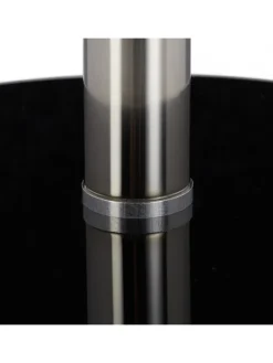 Beistelltisch in Schwarz - (H)53 x Ø 43 cm