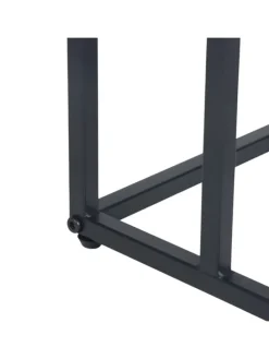 Beistelltisch in Schwarz - (B)40 x (H)60 x (T)30 cm