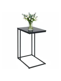 Beistelltisch in Schwarz - (B)50 x (H)64 x (T)35 cm