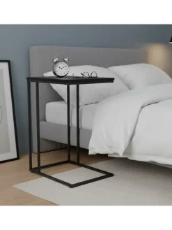 Beistelltisch in Schwarz - (B)50 x (H)64 x (T)35 cm