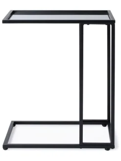 Beistelltisch ''Niklas'' in Schwarz - (B)48 x (H)60 x (T)30 cm