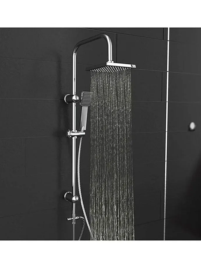 Überkopf-Brauseset ''Easy Energy'' in Chrom