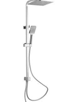 Überkopfbrauseset "Silver Rain" in Chrom