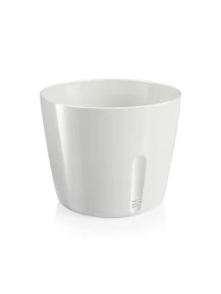 Übertopf SENSE, rund in transparent