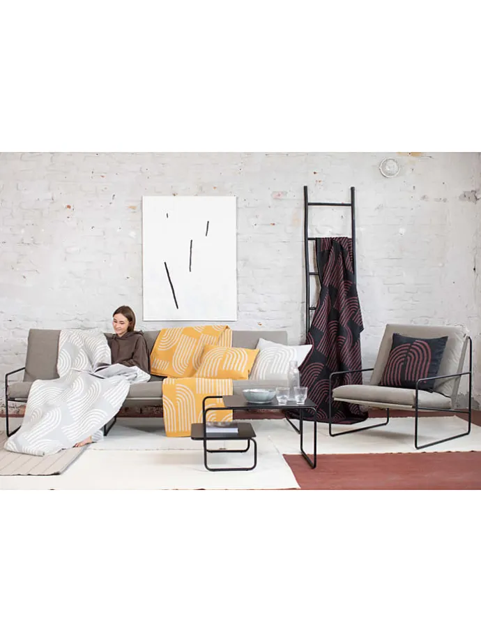 Überwurf "Nova" in Grau