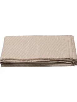 Überwurf "Riva - Diagonale" in Beige
