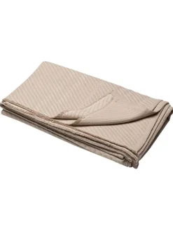 Überwurf "Riva - Diagonale" in Beige