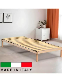 Bettgestell mit Lattenrost PYXIS in Natur